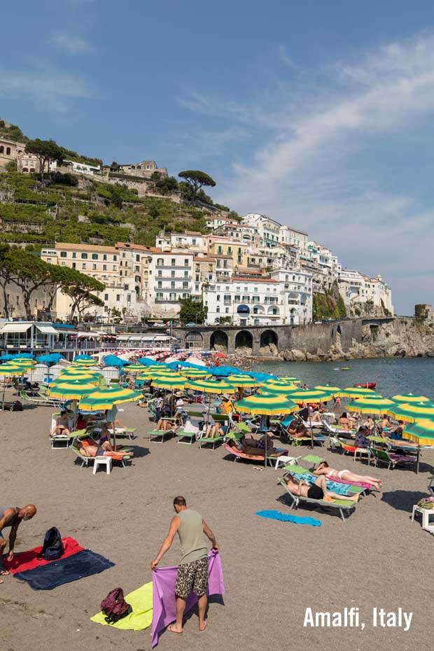 Amalfi Coast in Italy