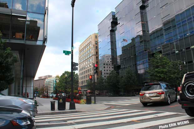 H street and Eye in Washington DC